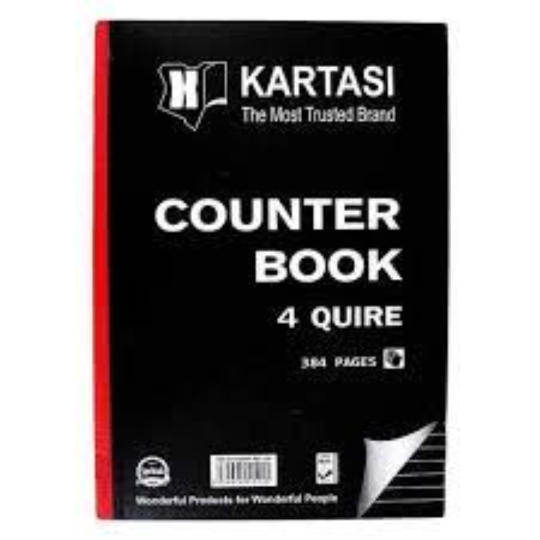 KARTASI COUNTER BOOK A4 4QUIRE REF234
